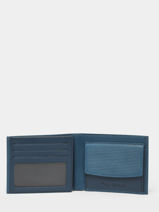 Portefeuille Michelin Leder Yves renard Blauw michelin 1707-vue-porte