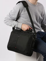 Documententas 2 Compartimenten Met 15" Laptopvak Samsonite Zwart guardit 2.0 CM5003-vue-porte