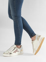 Sneakers Ale Uit Leder Semerdjian Goud women ALE11813-vue-porte