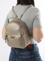Rugzak Miniprix Beige grained F3606-vue-porte