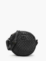 Cross Body Tas Heritage Leder Biba Zwart heritage KA18