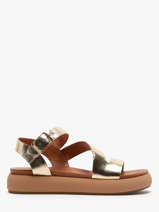 Sandalen Uit Leder Inuovo Zilver women A96001
