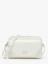 Cross Body Tas Ck Daily Calvin klein jeans Wit ck daily K611914