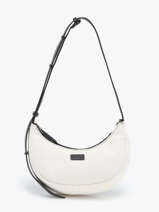 Schoudertas S Sosoomao Katoen En Leder Etrier Zwart sosoomao coton ECSC057S