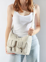 Cross Body Tas Summer Sellier Miniprix Beige summer sellier 19283-vue-porte