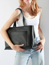 Schoudertas Ck Daily Calvin klein jeans Zwart ck daily K612113-vue-porte