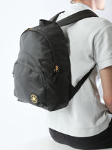 Rugzak Converse Zwart basic 55CPD30-vue-porte