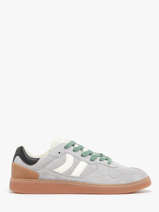 Sneakers Goal Uit Leder Coolway Grijs men 8603458
