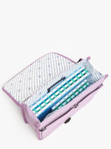 Boekentas 2 Compartimenten Cabaia Violet school S-vue-porte