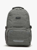 Rugzak 2 Compartimenten Miniprix Grijs backpack 336