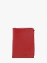 Portefeuille Leder Lancaster Rood paris pm 29