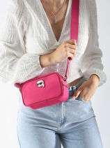 Cross Body Tas K Ikonik  2.0 Nylon Karl lagerfeld Roze k ikonic 2.0 230W3050-vue-porte