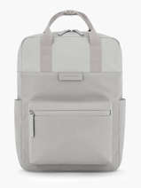 Rugzak 1 Compartiment Met 15" Laptopvak Kapten and son Grijs backpack P