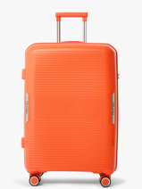 Harde Reiskoffer Seoul Travel Oranje seoul 13M