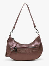 Schoudertas Nine Leder Milano Bruin nine NI24061