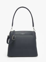 Schoudertas /cross Body Grained Miniprix Blauw grained F8515