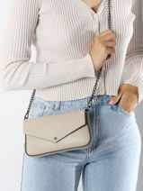 Cross Body Tas Caviar Leder Milano Beige caviar CA240612-vue-porte
