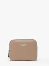 Portemonnee Grained Miniprix Beige grained 20BE0902