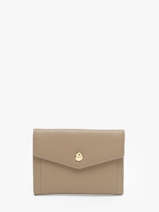 Portefeuille Leder Hexagona Bruin luna 688379