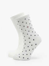 Sokken Tommy hilfiger Wit socks 10001493