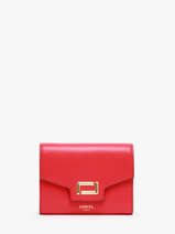 Portefeuille Leder Lancel Rood angele A13161