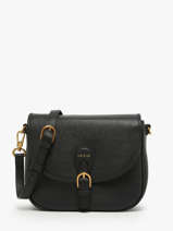 Cross Body Tas Vintage Leder Nat et nin Zwart vintage OLIVIA