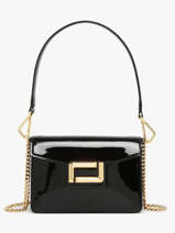Cross Body Tas Angele Leder Lancel Zwart angele A13155