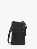 Cross Body Tas Nina Leder Pieces Zwart nina 17151399