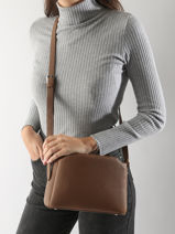 Cross Body Tas Alpes David jones Bruin alpes CM6926A-vue-porte
