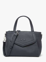 Handtas Cacao Leder Nathan baume Blauw candy 6