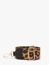 Schouderriem Milano Bruin caviar CA2112LE-vue-porte