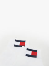 Sokken Tommy hilfiger Wit socks 71228223-vue-porte