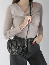 Cross Body Tas K Signature Karl lagerfeld Zwart k signature 246W3008-vue-porte