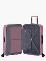 Harde Reiskoffer Dashpop American tourister Roze dashpop 151860-vue-porte