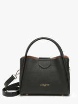 Handtassen Ida Double Leder Lancaster Zwart ida double 83