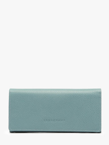 Longchamp Le foulonn Portefeuille Blauw