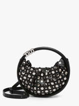 Cross Body Tas Domino Leder En Studs Sonia rykiel Zwart domino MA002S1S