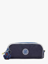 Pennenzak 3 Compartimenten Kipling Blauw back to school / pbg PBG13564