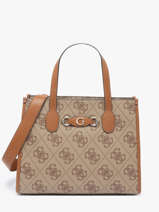 Handtassen Izzy Polyurethaan Guess Bruin izzy OS865422