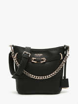 Cross Body Tas Sylvie Guess Zwart sylvie BG952704