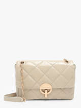 Schoudertas L Moon Leder Vanessa bruno Geel moon 84V40329