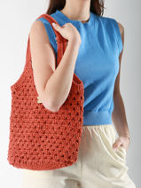 Schoudertas Strelitzia Woomen Rood strelitzia WSTR01-vue-porte