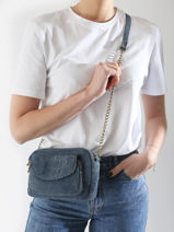 Cross Body Tas Naina Pieces Blauw naina 17154644-vue-porte