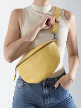 Heuptasje Caviar Leder Milano Geel caviar CA21123-vue-porte