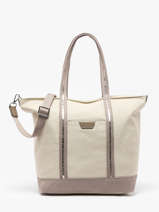 Schoudertas A4 Formaat Kaya Canvas Hexagona Beige kaya 5920056