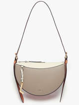Cross Body Tas Faubourg Leder Lancel Wit faubourg A13545