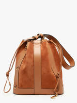 Bucket Bag M Elles Leder Lancel Bruin elles A13360