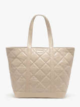 Handtas Cabas Cuir Leder Vanessa bruno Geel cabas cuir 84V40378