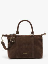 Handtas Vintage Leder Nat et nin Bruin vintage MTHYLANE