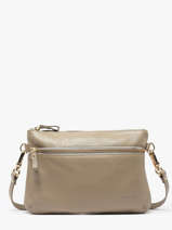 Cross Body Tas Vicky Leder Nat et nin Beige vintage VICKY